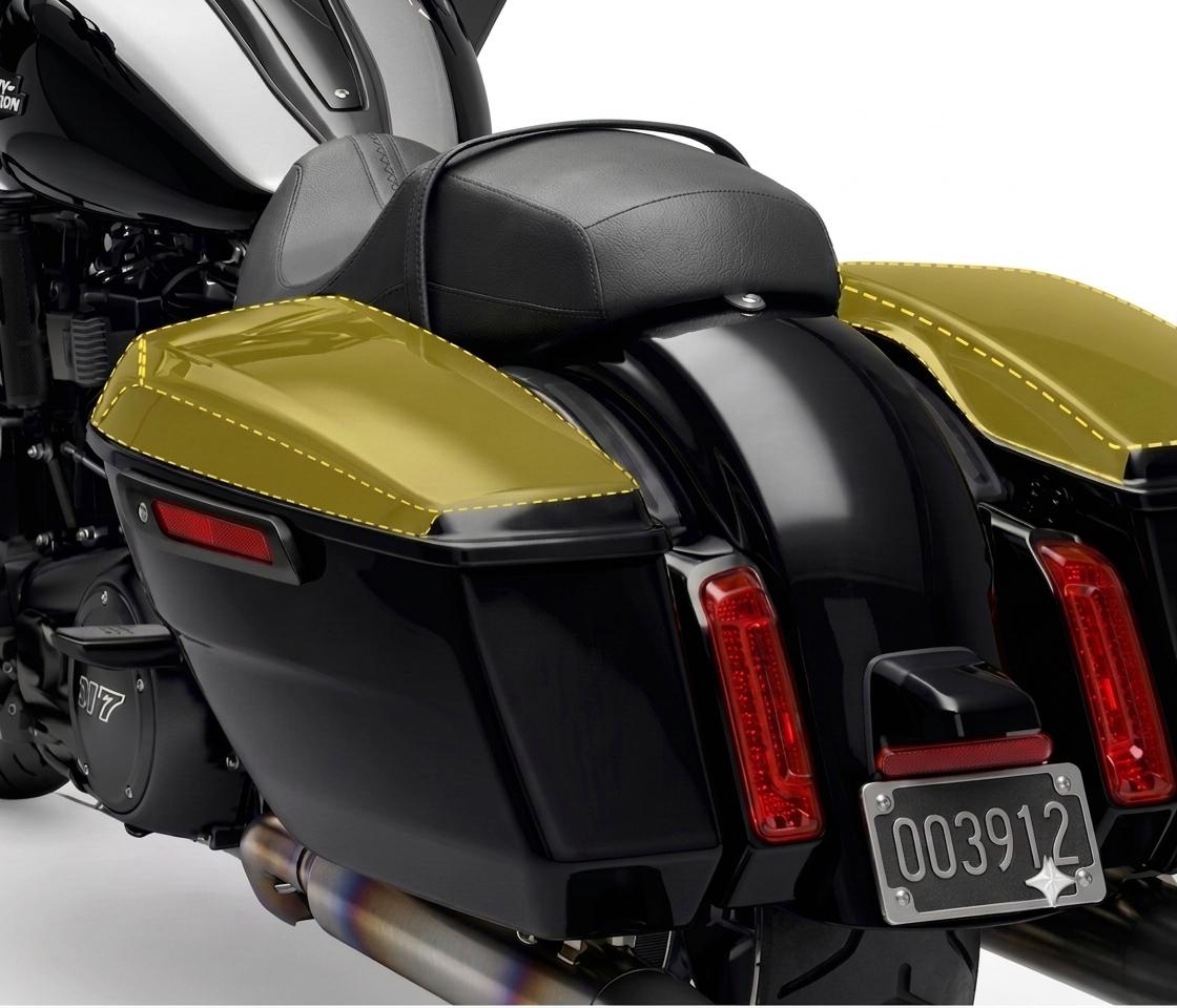 Protezione PPF Coperchi Borse Harley Davidson Touring fino al 2023