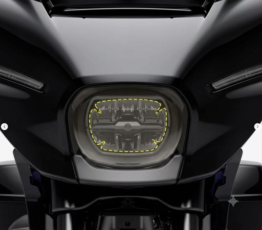 Protezione PPF Faro Street Glide dal 2024 in poi