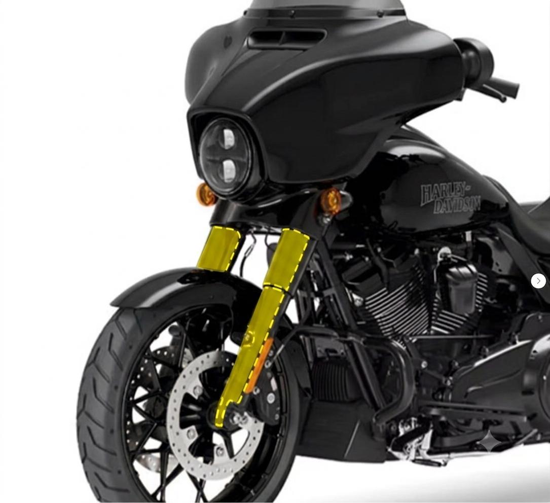 Protezione PPF Forcella Harley Davidson Touring